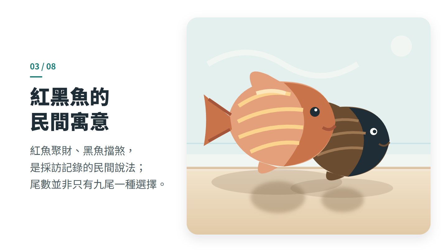 紅黑魚的 民間寓意