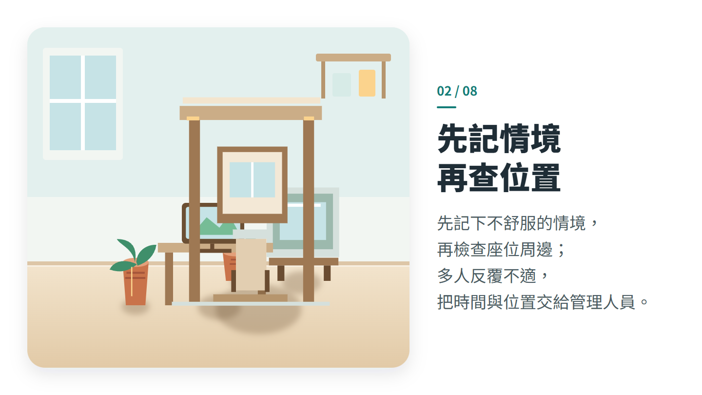 先記情境 再查位置